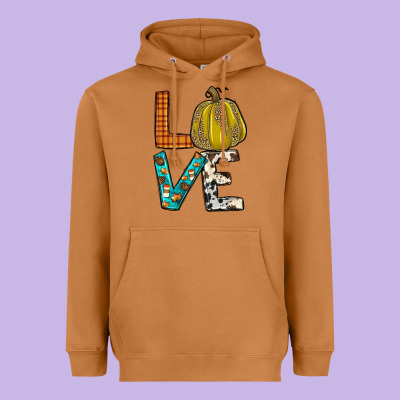 Fall Love Heavyweight Hoodie Designed By Jahusdesignshop