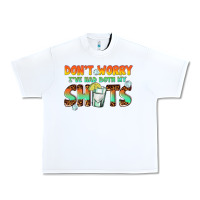 White dont worry ive had both my shots Urban Heavy Tee - texasbilliewilder