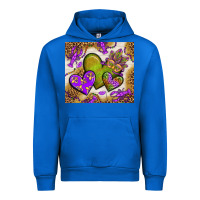 Cobalt mardi gras hearts tumbler bbs Urban Hoodie - BundleAndBundleShop