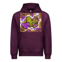 Mauve Wine mardi gras hearts tumbler bbs Urban Hoodie - BundleAndBundleShop