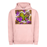 Pigment Salmon mardi gras hearts tumbler bbs Urban Hoodie - BundleAndBundleShop