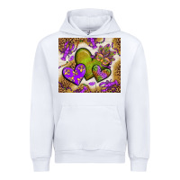 White mardi gras hearts tumbler bbs Urban Hoodie - BundleAndBundleShop