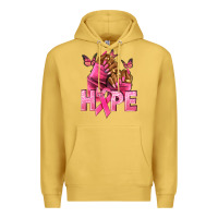 Antique Gold Hope Breast Cancer nails Premium Hoodie - NancyCooperArtShop