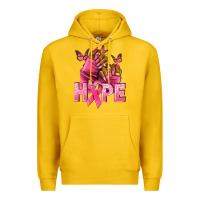 Lemon Hope Breast Cancer nails Premium Hoodie - NancyCooperArtShop