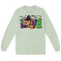 Matcha Love Halloween Cow Long Sleeve Tee - texasbilliewilder