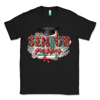 Black senior 2023 mom Classic Tee - Zillion Design Studio