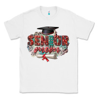 White senior 2023 mom Classic Tee - Zillion Design Studio