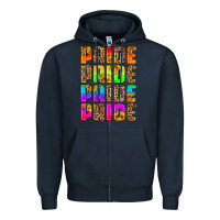 Navy pride pride pride pride Zipper Hoodie - HRA Design Shop