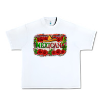 White mexicana Urban Heavy Tee - Zillion Design Studio