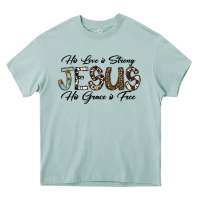 His Love Is Strong Jesus His Grace Is Free Heavy Core Tee | Teevron