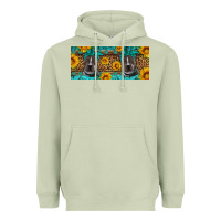Matcha western pitbull Heavyweight Hoodie - Artiststas