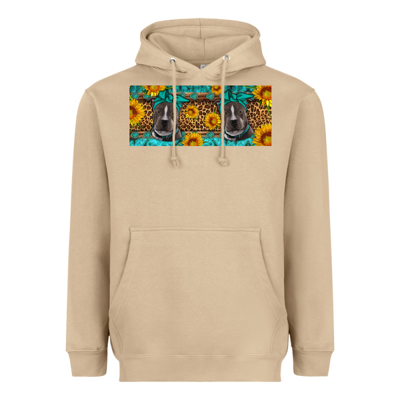 Western Pitbull Heavyweight Hoodie by Artiststas | Teevron