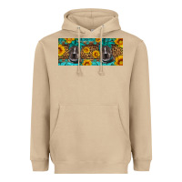 Mushroom western pitbull Heavyweight Hoodie - Artiststas