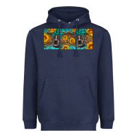 Navy western pitbull Heavyweight Hoodie - Artiststas