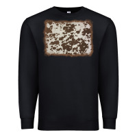 Black cowhide background Premium Sweatshirt - AdoDesignShop