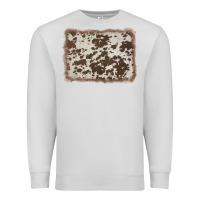 Dove Grey cowhide background Premium Sweatshirt - AdoDesignShop