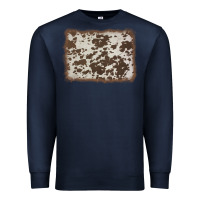 Navy cowhide background Premium Sweatshirt - AdoDesignShop
