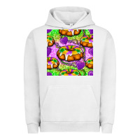 Pigment Lunar Rock Mardi Gras king cake seamless pattern Urban Hoodie - BundleAndBundleShop