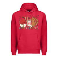 Cardinal take me out to the ballgame Premium Hoodie - MaliasSmallBusiness