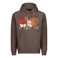 Coffee take me out to the ballgame Premium Hoodie - MaliasSmallBusiness