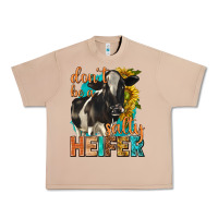 Burro dont be a salty heifer with sunflowers Urban Heavy Tee - texasbilliewilder