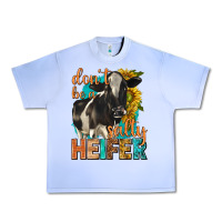 Grape Ice dont be a salty heifer with sunflowers Urban Heavy Tee - texasbilliewilder