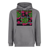 Storm mexican rose and cactus seamless pattern Heavyweight Hoodie - BundleAndBundleShop