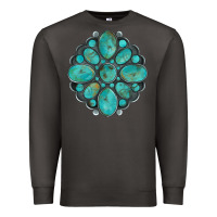 Smoke turquoise gemstone Premium Sweatshirt - Artiststas