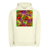 Pigment Pistachio Mardi Gras Lobster Seamless Pattern Urban Hoodie - BundleAndBundleShop