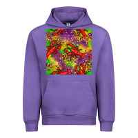 Tulip Mardi Gras Lobster Seamless Pattern Urban Hoodie - BundleAndBundleShop