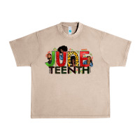 French Oak JUNE TEENTH Urban Heavy Tee - Zillion Design Studio