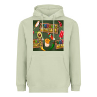 Matcha hispanic heritage seamless pattern Heavyweight Hoodie - BundleAndBundleShop