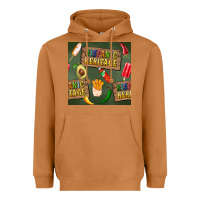 Meerkat hispanic heritage seamless pattern Heavyweight Hoodie - BundleAndBundleShop
