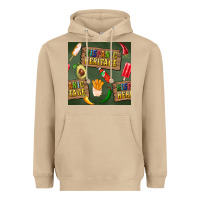Mushroom hispanic heritage seamless pattern Heavyweight Hoodie - BundleAndBundleShop