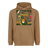 Toasted Coconut hispanic heritage seamless pattern Heavyweight Hoodie - BundleAndBundleShop