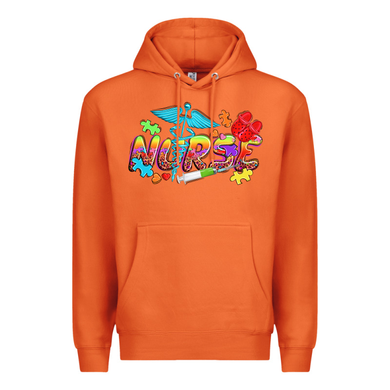 Autism Nurse Premium Hoodie by NancyCooperArtShop | Teevron
