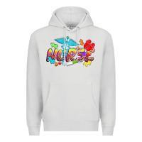 Dove Grey Autism Nurse Premium Hoodie - NancyCooperArtShop