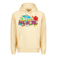 Pina Colada Autism Nurse Premium Hoodie - NancyCooperArtShop