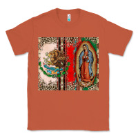 Copper Virgin Mary Mexican Flag Classic Tee - CTS Tumbler Store