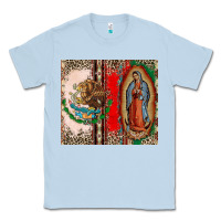 Virgin Mary Mexican Flag Classic Tee | Teevron