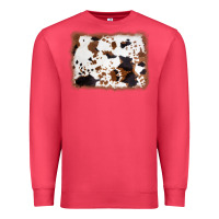 Cardinal cowhide background Premium Sweatshirt - AdoDesignShop