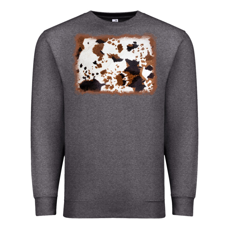 Cowhide Background Premium Sweatshirt by AdoDesignShop | Teevron
