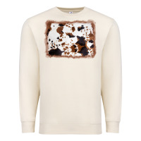 Sandshell cowhide background Premium Sweatshirt - AdoDesignShop