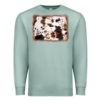 Seafoam cowhide background Premium Sweatshirt - AdoDesignShop