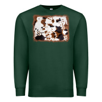 Sports Green cowhide background Premium Sweatshirt - AdoDesignShop