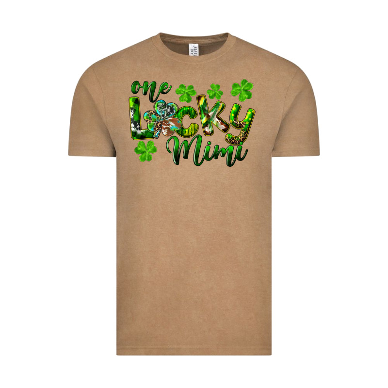 St. Patricks Day One Lucky Mimi Vintage Tee by RanaPortraitStore | Teevron