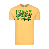 Vintage Mustard st. patricks day one lucky mimi Vintage Tee - RanaPortraitStore