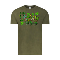 Vintage Olive st. patricks day one lucky mimi Vintage Tee - RanaPortraitStore