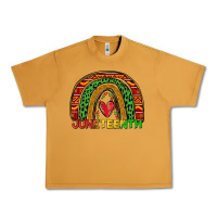 Peanut Butter juneteenth rainbow Urban Heavy Tee - Zillion Design Studio