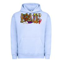 Pigment Grape Ice Mardi Gras love dog paw Urban Hoodie - BundleAndBundleShop